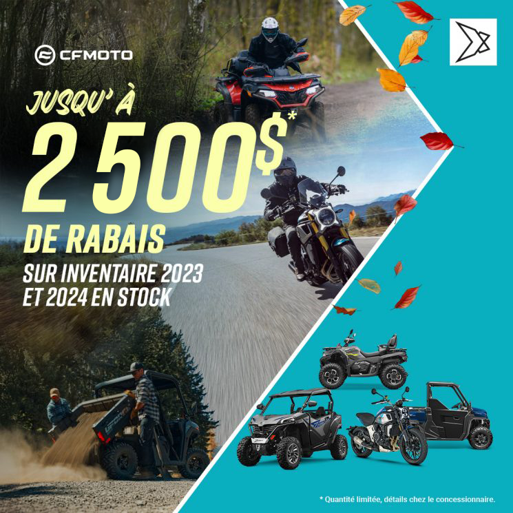 Rabais CF Moto